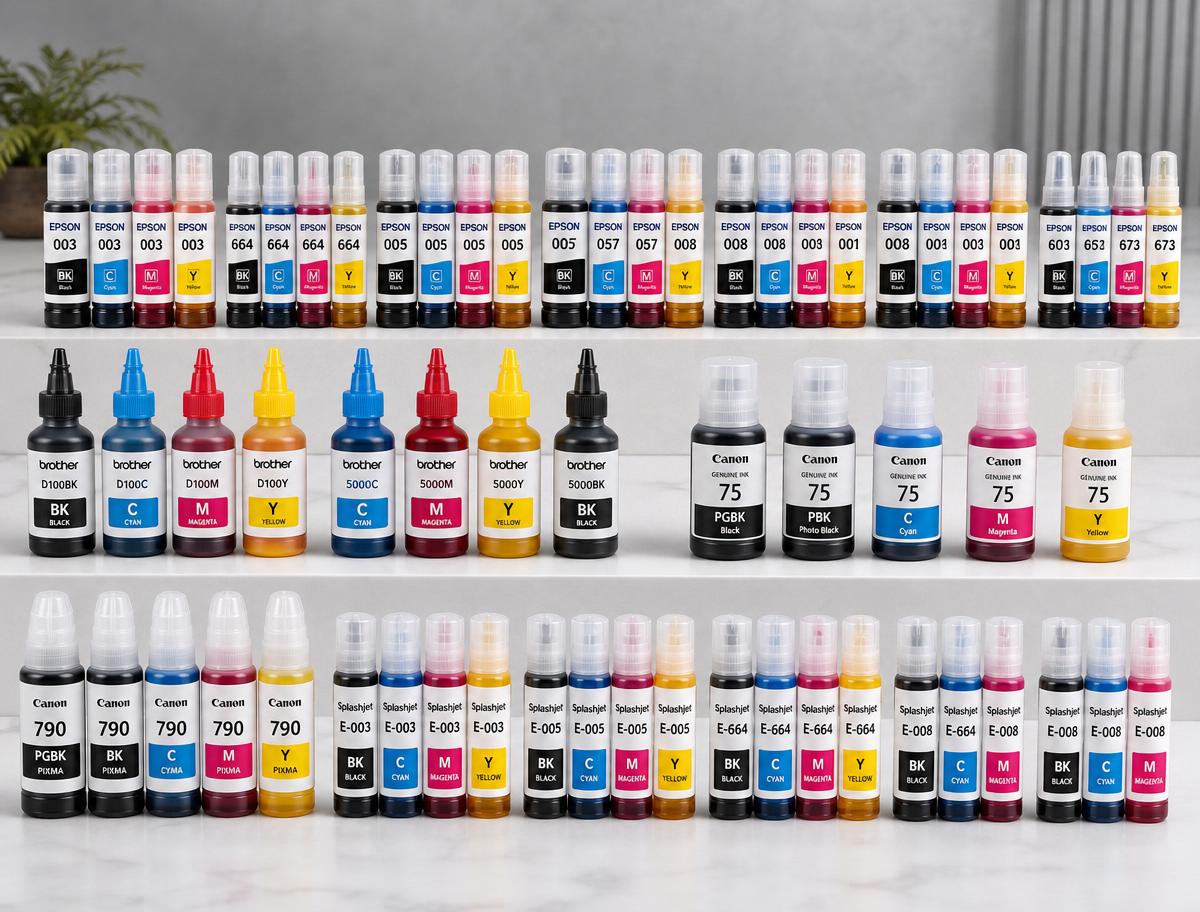 Genuine Ink Bottles